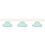 3Pcs Manual Cake Turntable Smooth Rotating Revolving Platform 4