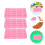 6Pièces Moule DIY Silicone Rose Miniatures Pour Sand Table 11