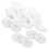 200 Pcs Self Adhesive Wall Ceiling Hooks Small Disc Sticker Hanger 2
