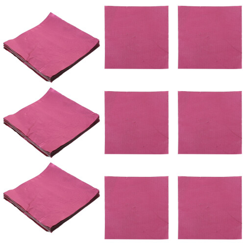 300Pcs Pink Candy Package Papers Easy Use Wrappers for Baking Candy