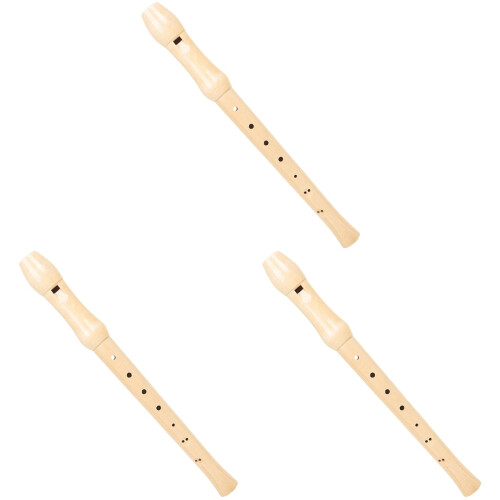 3Pcs Recorder For Children Beginners Soprano 8-Hole Instrument 1