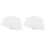 8 Pcs Mirror Stickers Self Adhesive Acrylic Frameless Wall Tiles 2