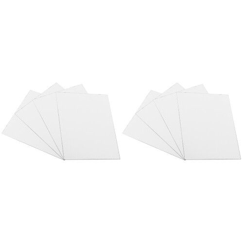 8 Pcs Mirror Stickers Self Adhesive Acrylic Frameless Wall Tiles 1