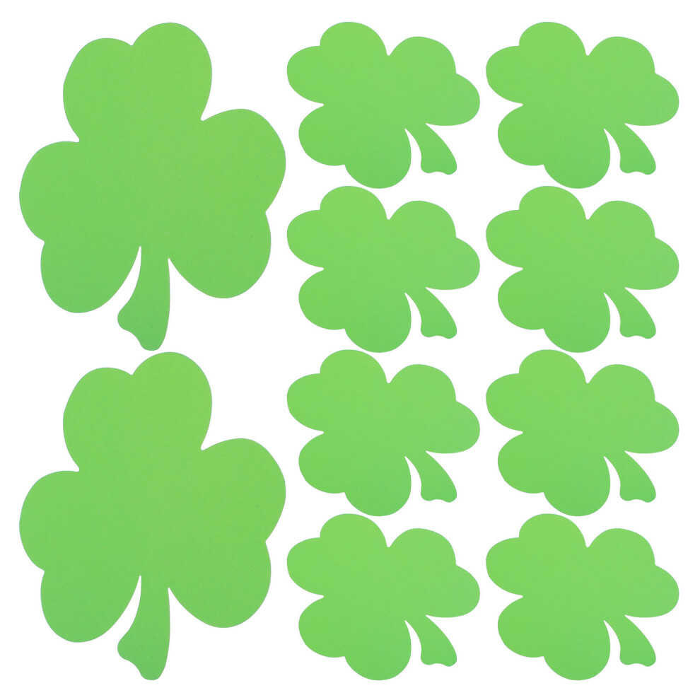 160 Pcs Paper Shamrock Cutouts For St Patrick's Day Decorations-image-OPC-PKY7MR2-NEW