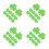 160 Pcs Paper Shamrock Cutouts For St Patrick's Day Decorations 8