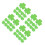 160 Pcs Paper Shamrock Cutouts For St Patrick's Day Decorations 5