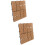 2Pcs Interlocking Deck Tile For Outdoor Patio Flooring Replacement 9