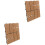 2Pcs Interlocking Deck Tile For Outdoor Patio Flooring Replacement 5