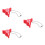 3Pcs Precision Nock Adjuster For Universal Arrow Tuning And Fletching 4
