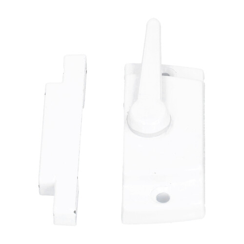 Sash Lock Zinc Alloy White AntiRust Window Lock for Home Office 2