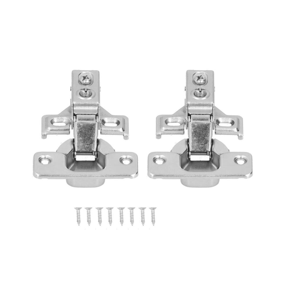2Set Short Arm Cabinet Hinges 90-105 Hydraulic Damping 685922904539