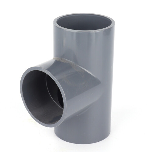 G1-1/2 Tee 3 Way PVC Pipe Connector Greenhouse Fitting 2