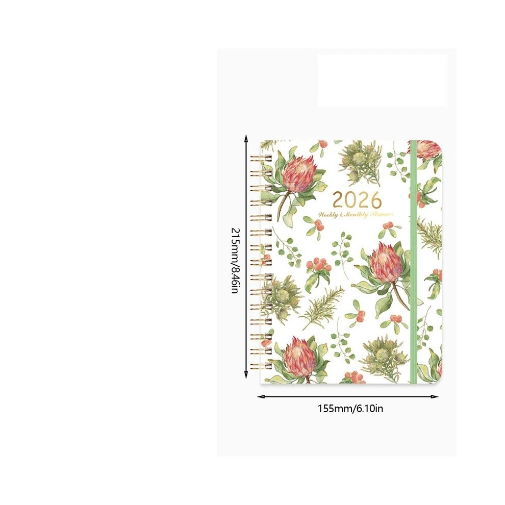 (07) Schedule Notebook 2026 Plan Weekly Monthly Note Book A5 Binder Coil Diary-image-OPC-PKY7NY7-NEW