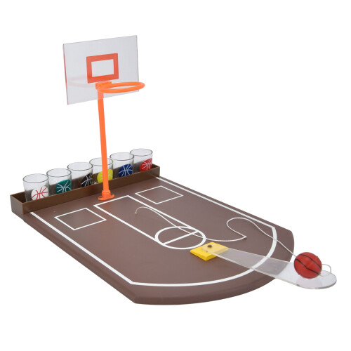 Basketball Shooting Machine Folding Desktop Mini Hoop Stand Toy 1