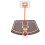 Basketball Shooting Machine Folding Desktop Mini Hoop Stand Toy 3