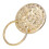 Antique Brass Door Ring Knocker Pull for Gate Yard Door 4
