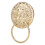 Antique Brass Door Ring Knocker Pull for Gate Yard Door 3