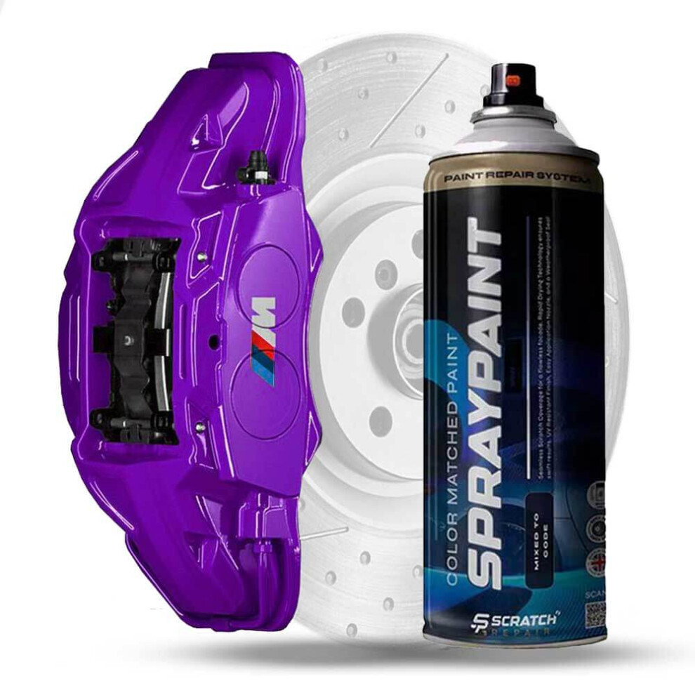 Vivid Brake Caliper Paint Â Heat Resistant & Scratch Repair Purple 5060934192269