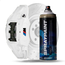 White Brake Caliper paint – Heat Resistant & Scratch Repair Gloss