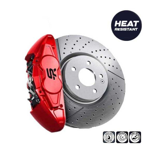 Red Brake Caliper Paint