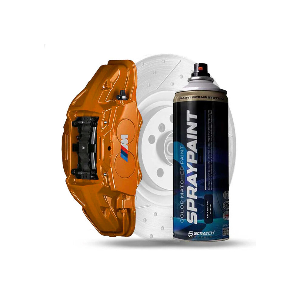 Gulforange Porsche Paint Â Brake Caliper Heat Resistant 5060934192412