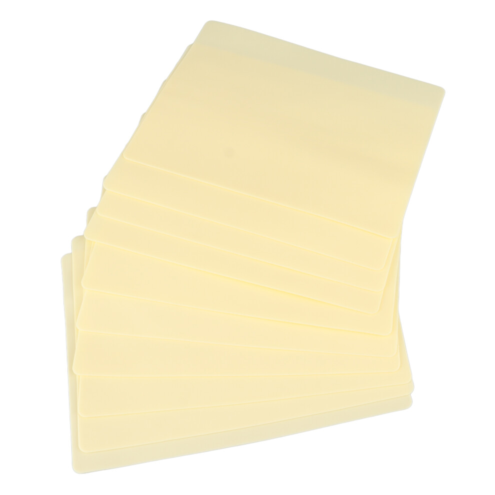 10pcs Reusable Silicone Microblading Practice Skin 15x20x0.12cm