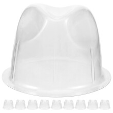 20Pcs Plastic Hat Display Holders White Support for Caps