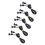 20 Pcs Durable License Plate Light Bulb Lamp 9