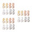24 Pcs Earring Safety Backs Locking Stoppers Jewelry Accessories 5