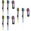 9 Pcs Foldable Eyebrow Comb Double Head Eyelash Curler Portable Set 7
