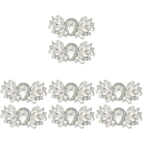 8 Pcs Wedding Bridal Shoe Clips Unique Charms Accessories 1