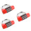 3Pcs 5 Digit Keyless Password Lock For Luggage Door Cabinet Red 7