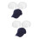 2 Sets Baseball Cap With Bump Cap Insert For Protection 9