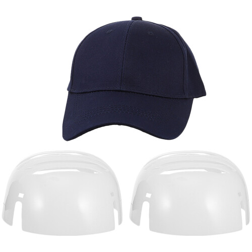 2 Sets Baseball Cap With Bump Cap Insert For Protection 2