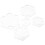 15 Pcs Acrylic Hexagon Quilting Templates For Diy Patchwork And Sewing 3