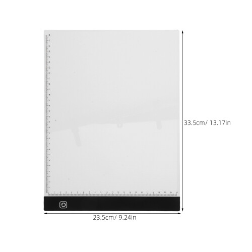 Led Light Tracing Box With Scale Adjustable Brightness Drawing Board 1