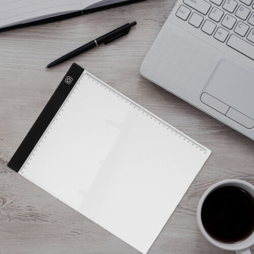 Led Light Tracing Box With Scale Adjustable Brightness Drawing Board 2