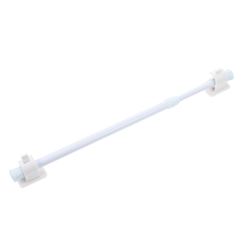 2 Sets Door Curtain Support Rod Shower Clothes Telescopic Rod