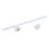 2 Sets Door Curtain Support Rod Shower Clothes Telescopic Rod 3