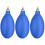 3Pcs Blue Rubber Air Blower for Camera Lens and Pc Dust Cleaning 6