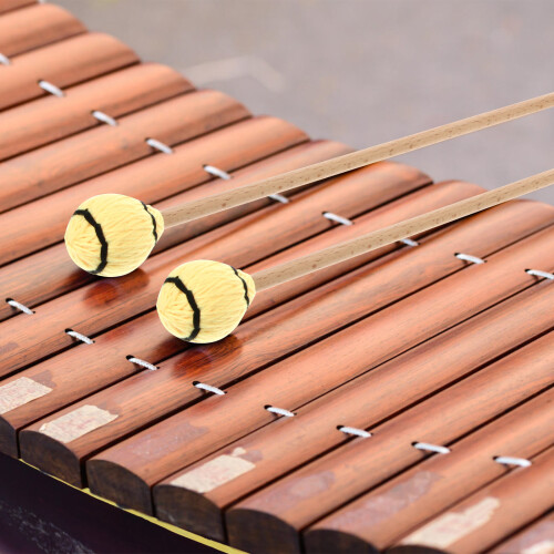 2Pièces Maillets Marimba Érable , Solide Et Pour Practice 1