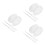 6Sets Klappbares Make-Up Set Transparent Palette Und Spatel Aus Acryl 6