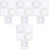 4 Sets Math Functions Drawing Stencil Plastic Ruler For Drafting 5