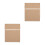 2 Sets Replacement Canvas Seat For Outdoor Director Chair 9