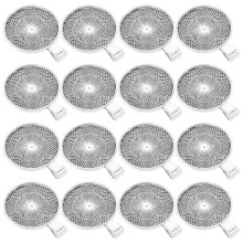 120 Pcs Diy Jewelry Bezels Flat Round Cabochon Pendant Trays