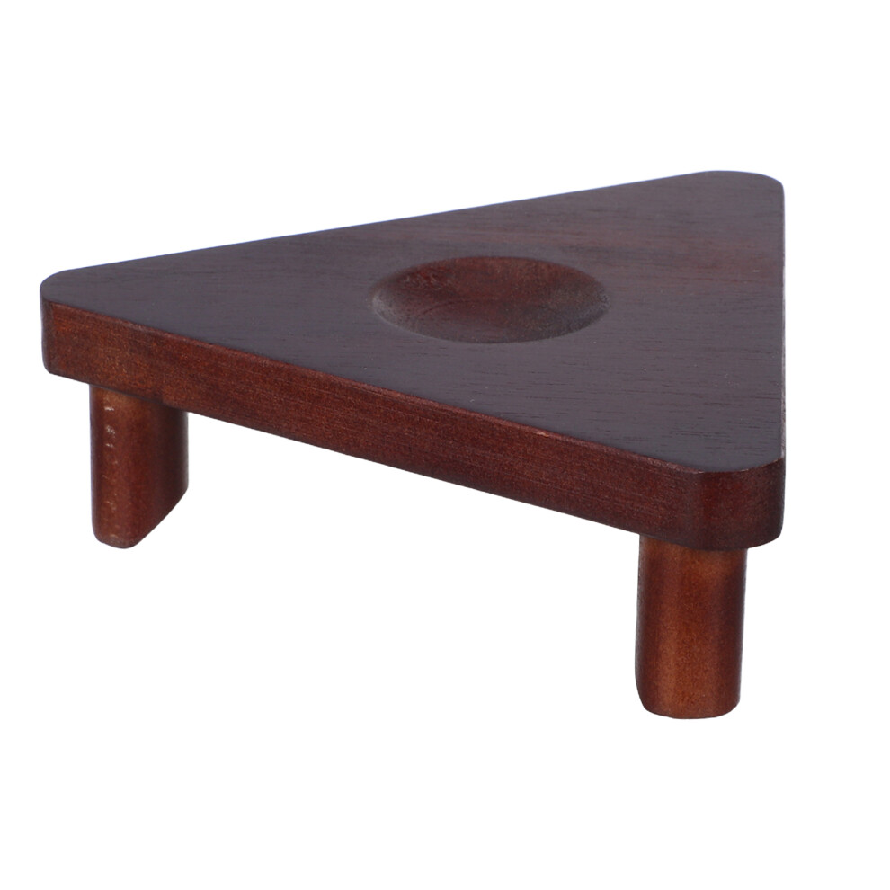 Photos - Basketball Hoop 5Pcs Wood Ball Stand: Triangular Holder For Sports Balls Display