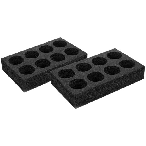 4 Pcs 8 Hole Foam Coffee Cup Holder For Hot Or Cold Drinks 1