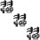 12 Sets Microphone Accessories With Wall Holders And Hexagonal Rings 9