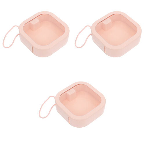 3Pcs Durable Braces Storage Case Compact Portable Box 2