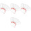 64St Hot Roller Securing Clips Multi Kleuren Voor Haar 5